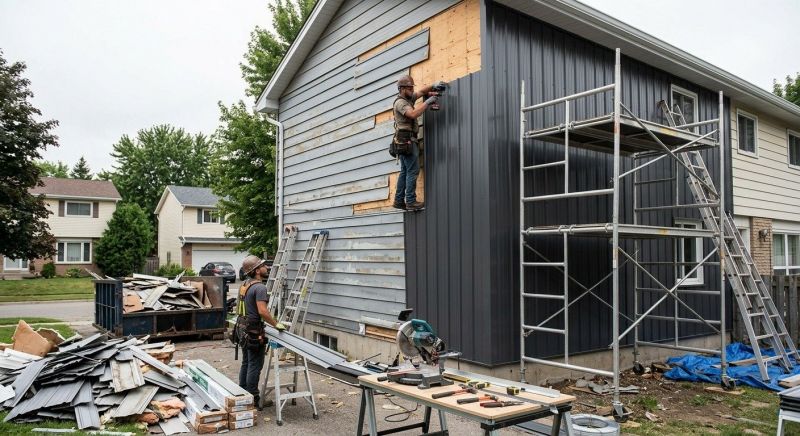 Aluminium Siding Installation in Huntington Woods, MI
