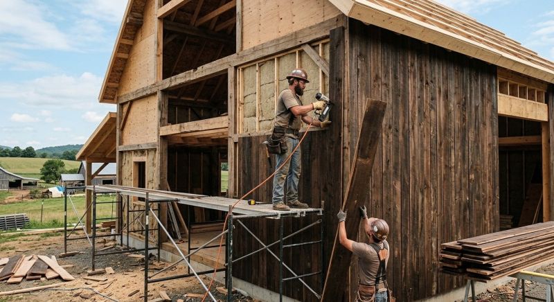 Barn Siding Installation in Ferndale, MI