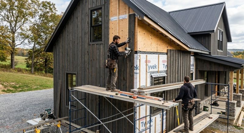 Barn Siding Installation in Northville, MI