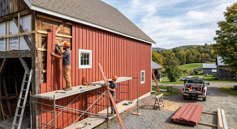 Barn Siding Installation in Southfield, MI