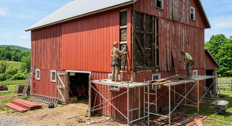 Barn Siding Replacement in Pontiac, MI