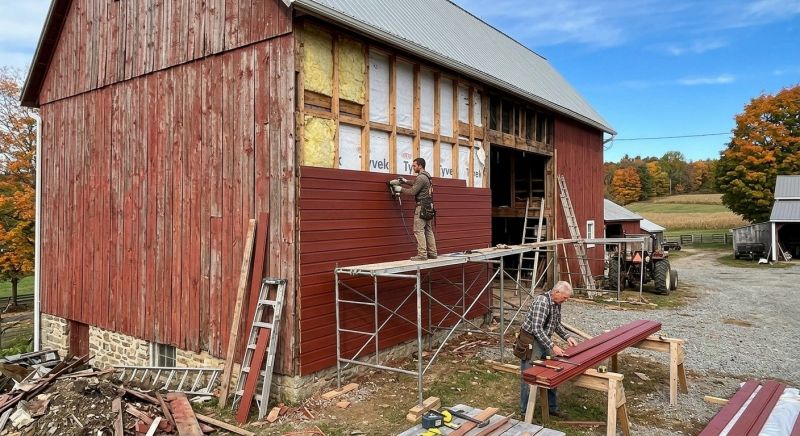 Barn Siding Replacement in Redford, MI