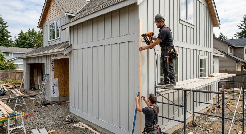Batten Siding Installation in Northville, MI