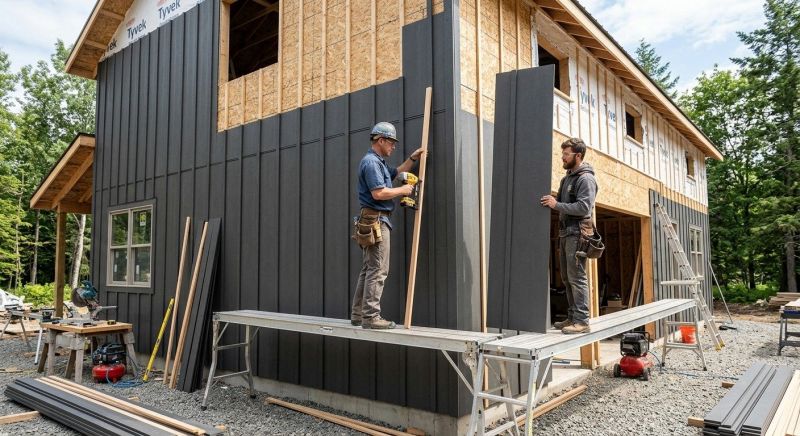 Batten Siding Installation in Milford, MI