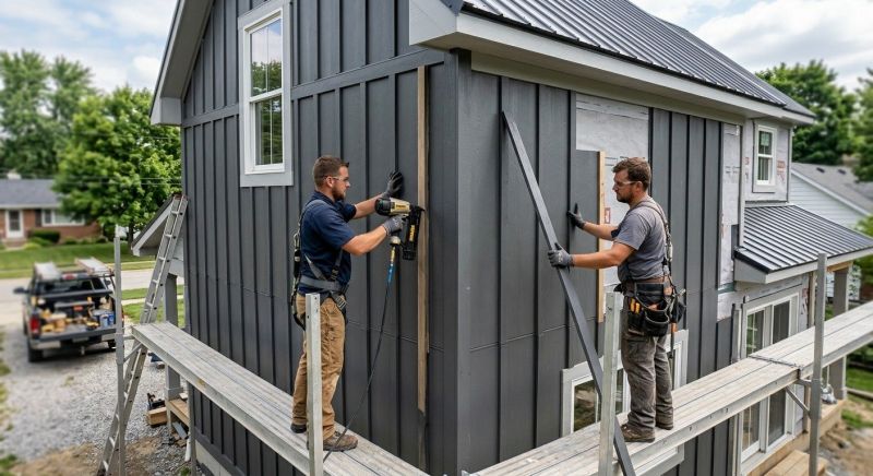 Batten Siding Installation in Novi, MI