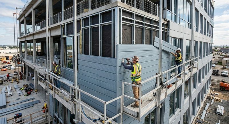 Building Siding Installation in Northville, MI