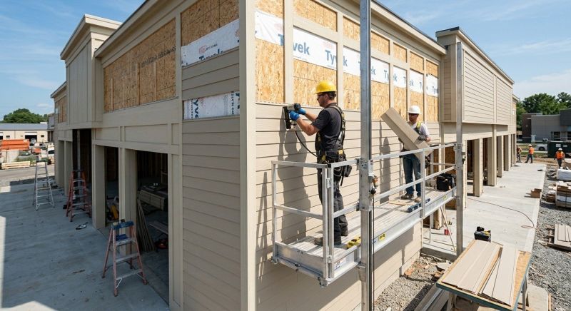 Building Siding Installation in Northville, MI