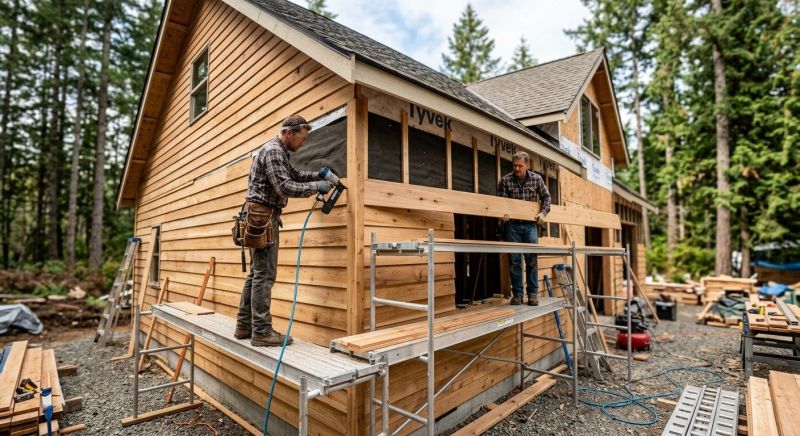 Cedar Cladding Installation in Northville, MI