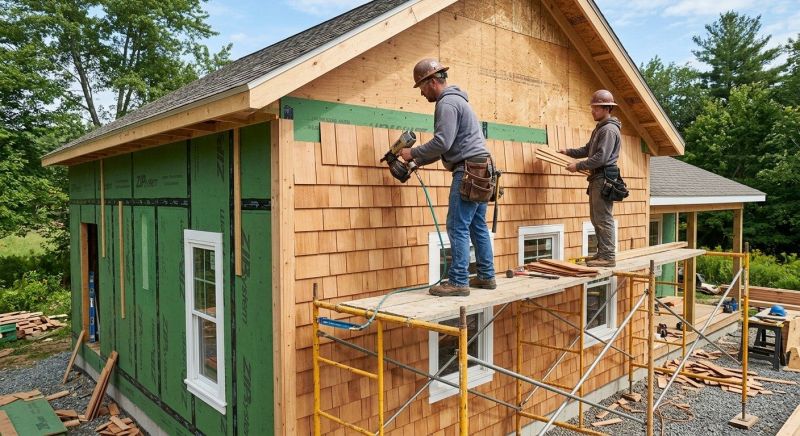 Cedar Siding Installation in Belleville, MI