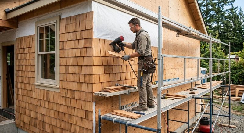 Cedar Siding Installation in Dearborn, MI