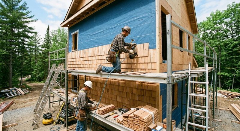Cedar Siding Installation in Novi, MI