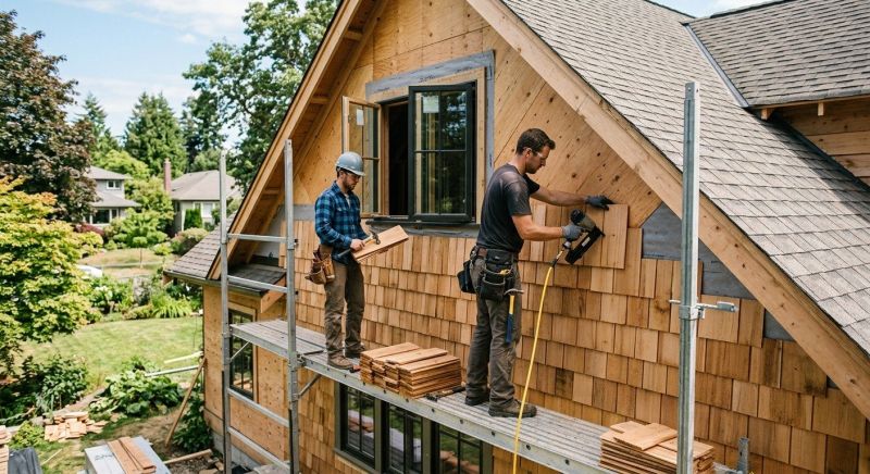 Cedar Siding Installation in Rochester, MI