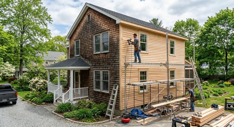 Cedar Siding Installation in Warren, MI