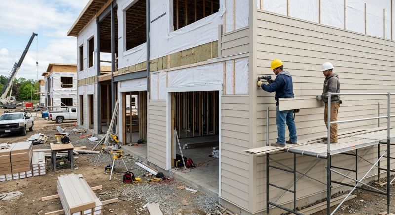 Commercial Siding Installation in Northville, MI