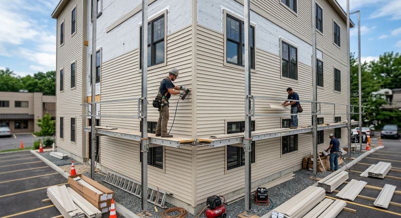Commercial Siding Installation in Northville, MI