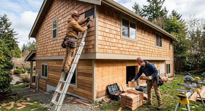 Hardwood Siding Installation in Pinckney, MI