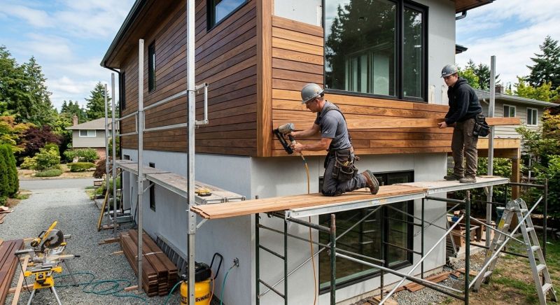 Hardwood Siding Installation in Pontiac, MI