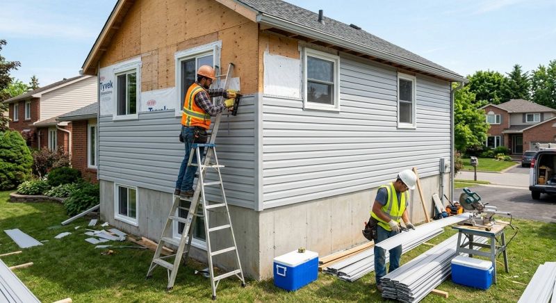 House Siding Installation in Highland, MI