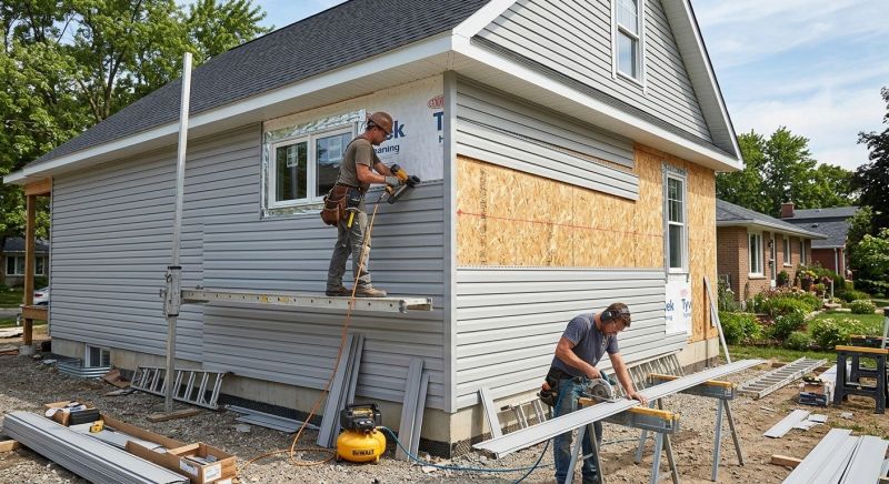 House Siding Installation in Madison Heights, MI