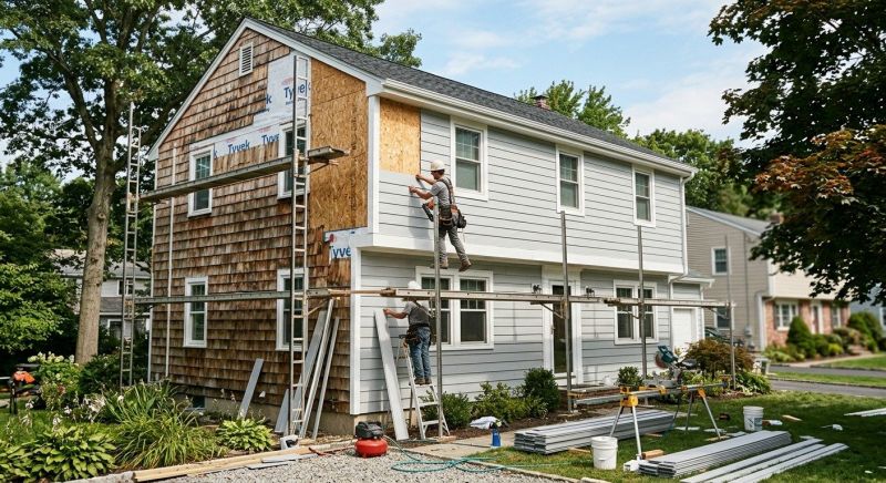 House Siding Installation in Oak Park, MI