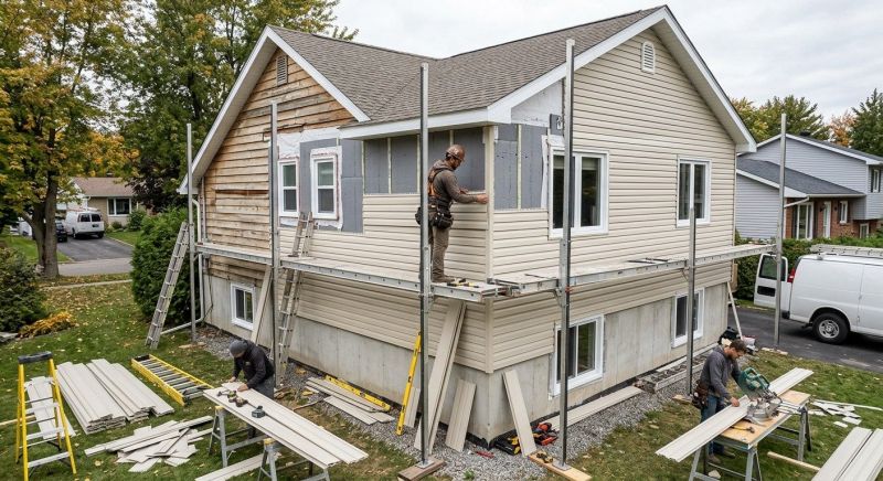 Insulated Siding Installation in Davisburg, MI