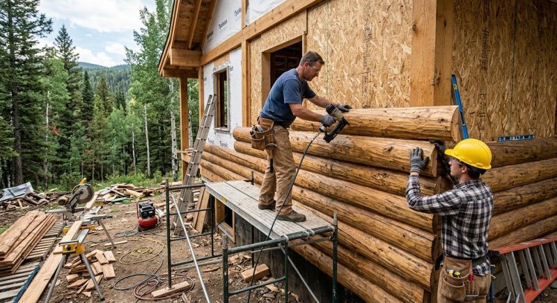 Log Siding Installation in Dearborn, MI