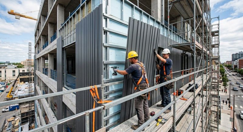 Metal Cladding Installation in Northville, MI