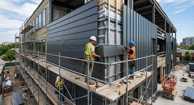 Metal Cladding Installation in Northville, MI