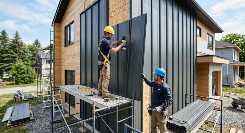 Metal Siding Installation in Romulus, MI