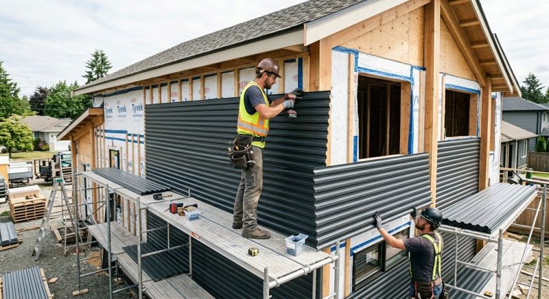 Metal Siding Installation in Wixom, MI