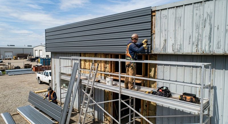 Metal Siding Replacement in Pontiac, MI