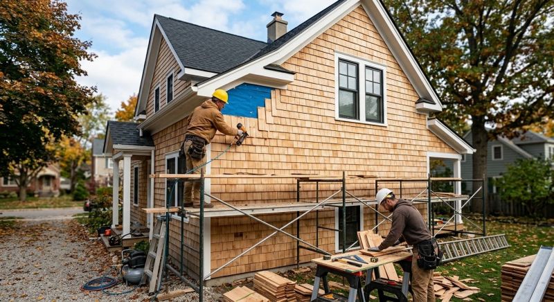 Shake Siding Installation in Canton, MI