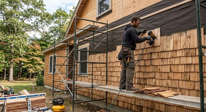 Shake Siding Installation in Clarkston, MI