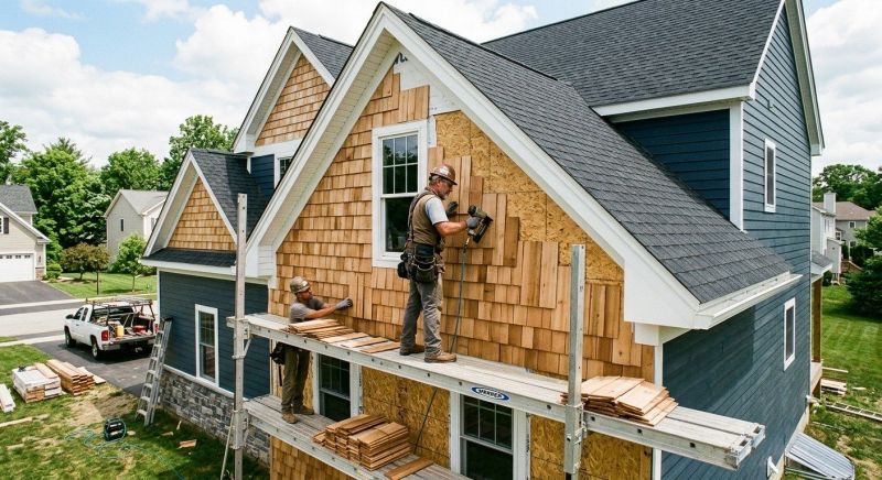 Shake Siding Installation in Commerce Township, MI