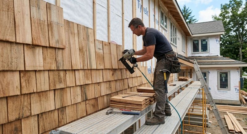 Shake Siding Installation in Northville, MI
