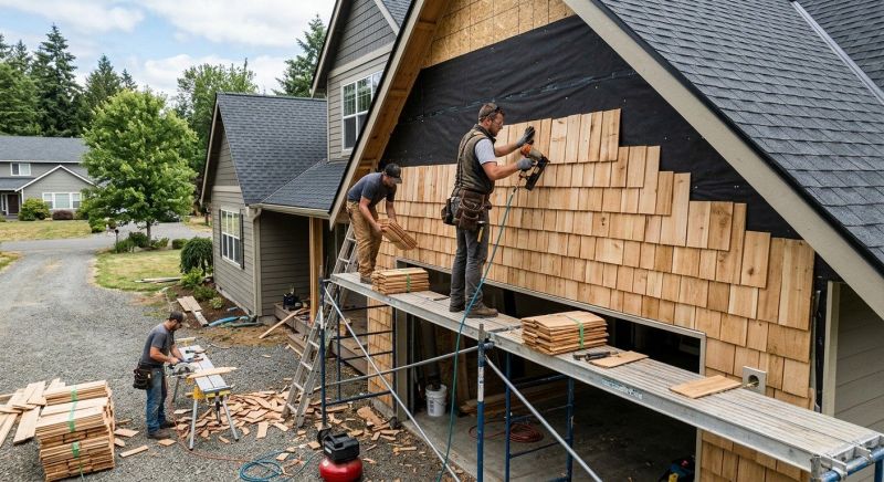 Shake Siding Installation in South Lyon, MI