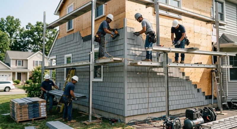 Shingle Siding Installation in Northville, MI