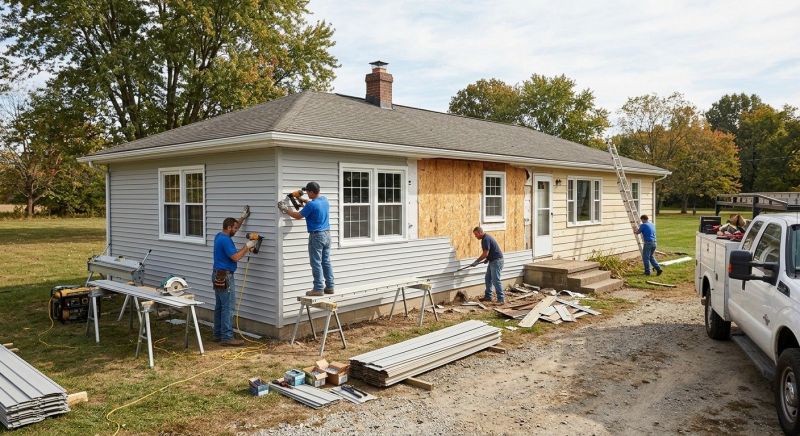 Siding Replacement in Northville, MI