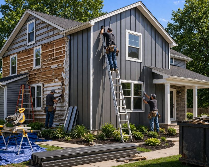 Siding Replacement in Romulus, MI