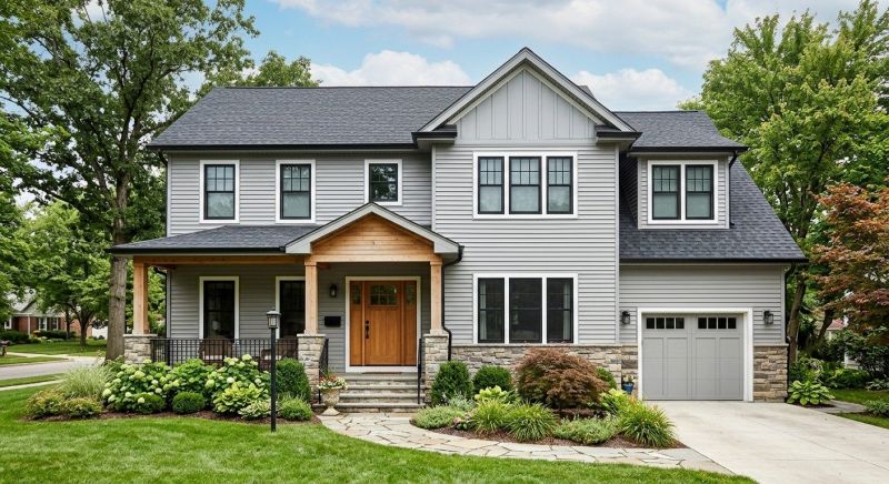 Vertical Siding Replacement in Northville, MI