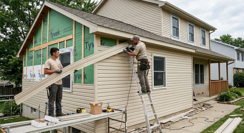 Vinyl Siding Installation in New Boston, MI