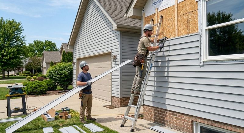 Vinyl Siding Installation in Saline, MI