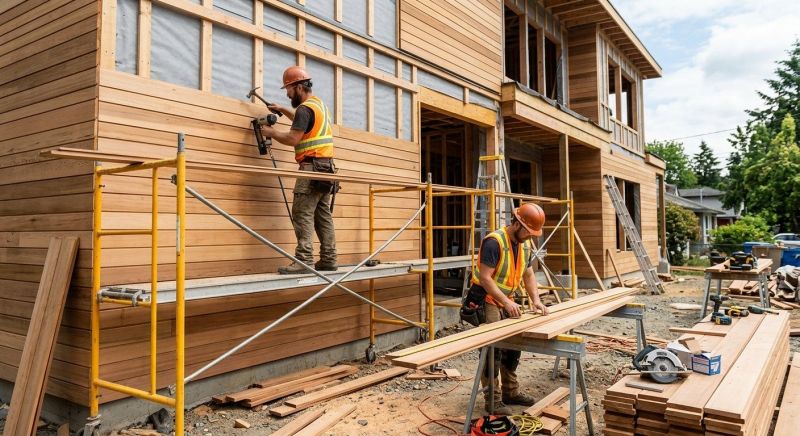 Wood Cladding Installation in Ann Arbor, MI