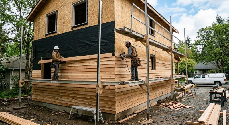 Wood Siding Installation in Brighton, MI