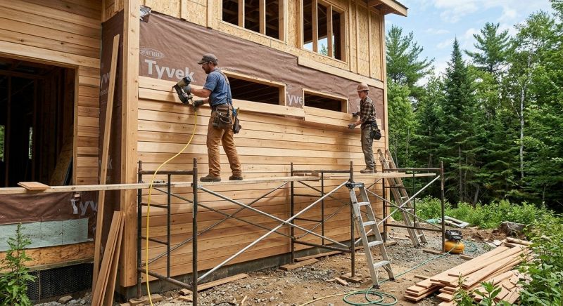 Wood Siding Installation in Trenton, MI