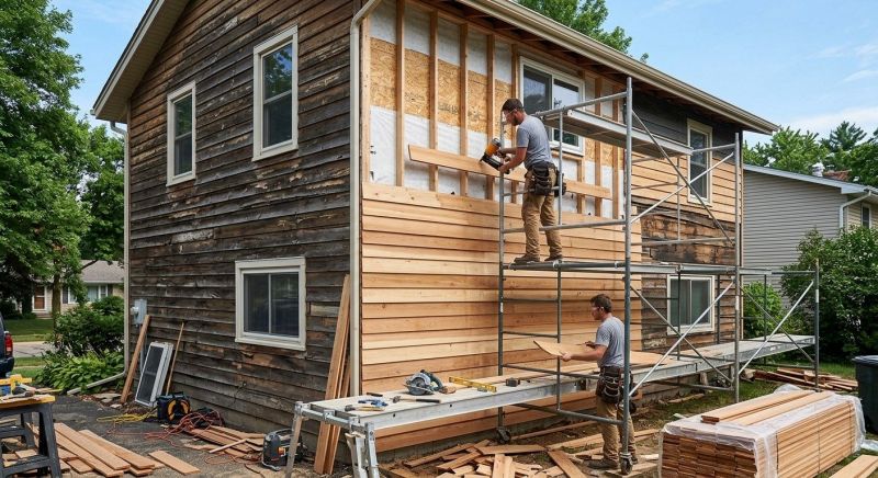Wood Siding Replacement in Rochester, MI